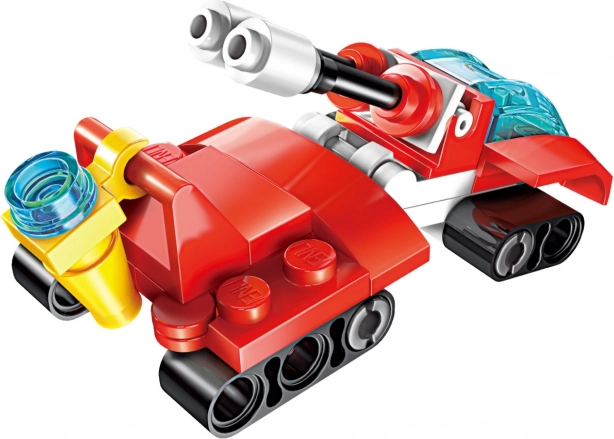 Qman Hyperfunction Tactical Unit 3-en-1 mini jeu de construction – abatteur d’avions