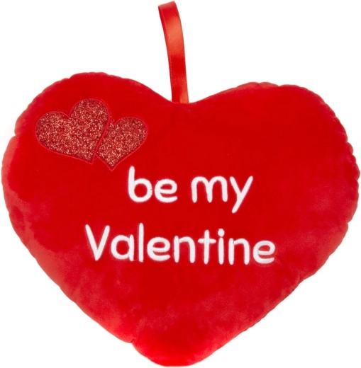 cœur en peluche de la Saint-Valentin 33 cm