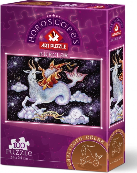 Art Puzzle puzzle signe du zodiaque Capricorne 100 pièces