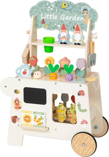 Chariot mobile 2-en-1 : jardinage et boutique
