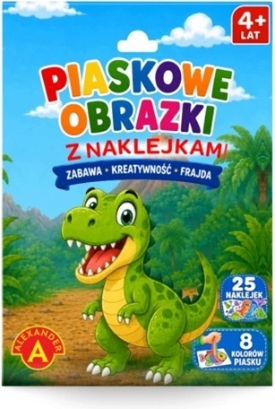 Kit créatif d’images en sable Dinosaure