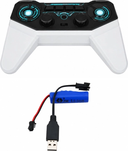 Batterie rechargeable incluse + charge, effets lumineux