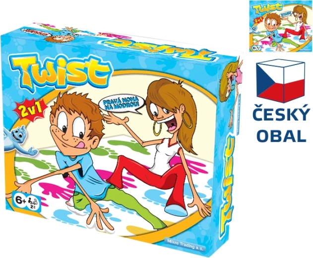 Jeu de société Twister pour enfants dès 6 ans