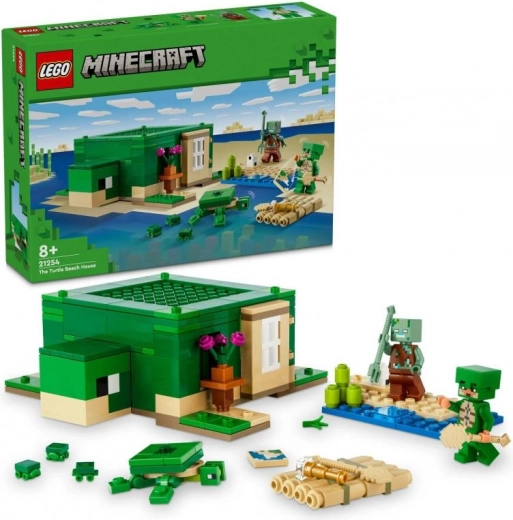 Dôme de tortue Minecraft sur la plage