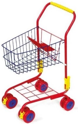 Chariot de courses rouge Small Foot