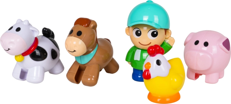Animaux et fermier pour le jeu de rôle