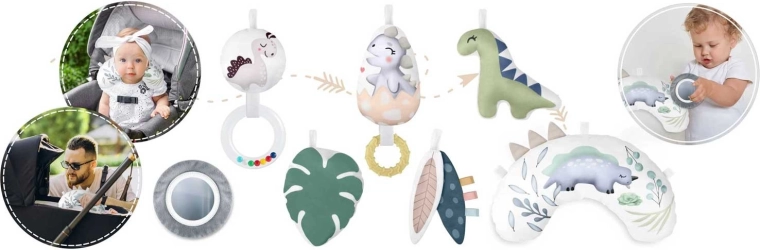 7 jouets suspendus pour le développement sensoriel