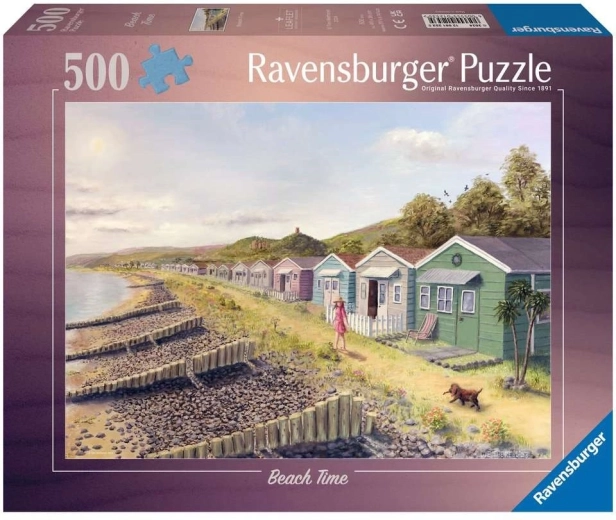 Puzzle Ravensburger Temps à la plage 500 pièces