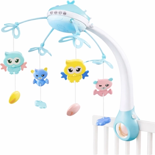 Projection lumineuse apaisante pour un endormissement facile