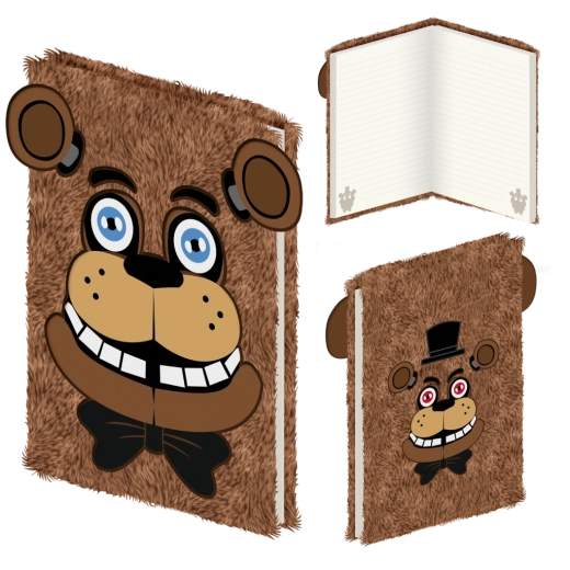 Bloc en peluche A5 Five Nights At Freddy's Freddy