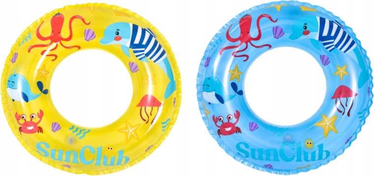 Motifs marins joyeux en deux couleurs