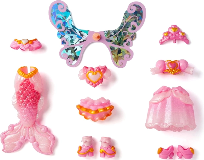 Déguisements 3-en-1 : princesse, fée, sirène