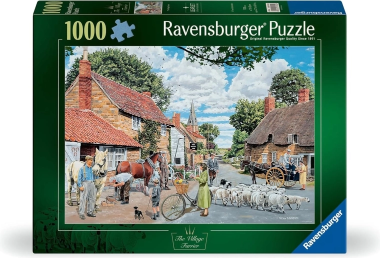 Puzzle Ravensburger Le royaume du forgeron, 1 000 pièces