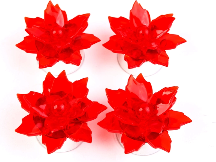 Finition rouge élégante