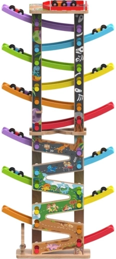 2Kids Toys grande piste de course avec 12 rampes