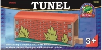Tunnel en briques rouges