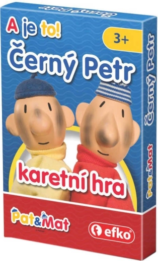 Jeu de cartes Černý Petr Pat et Mat EFKO