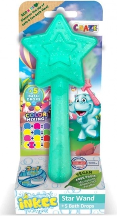 Baguette magique Inkee - Étoile pour bain