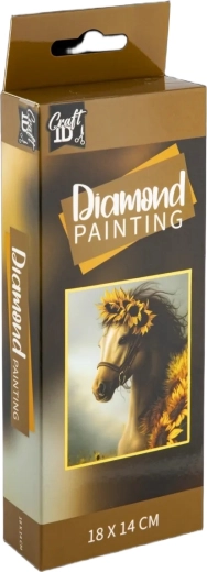 Peinture diamant Craft ID Cheval 14 × 18 cm