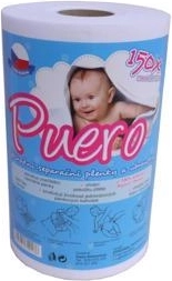 Puero couches séparatrices naturelles et lingettes 150 pcs