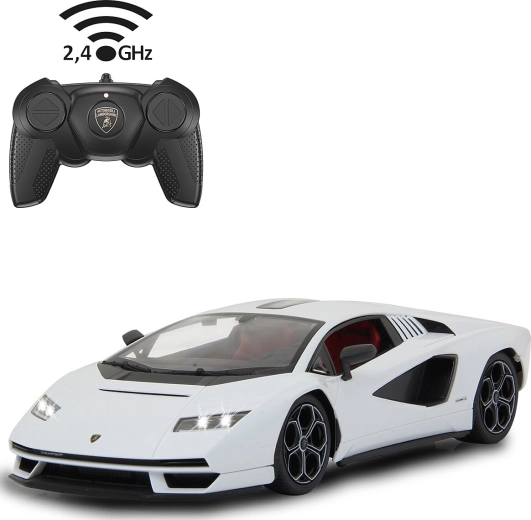 Voiture télécommandée JAMARA Lamborghini Countach LPI 800-4 1:16 blanche