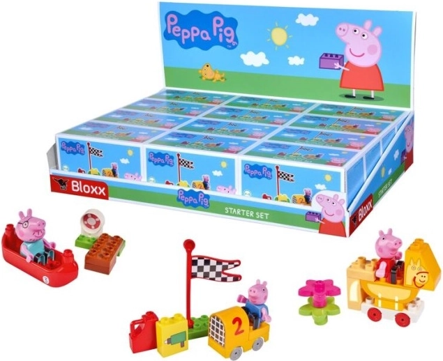 Set de démarrage de construction Peppa Pig avec figurine