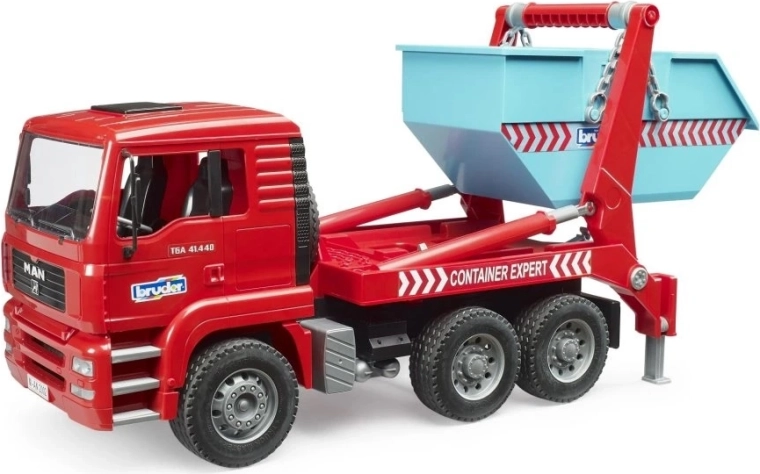 Cabine basculante avec vue sur le moteur