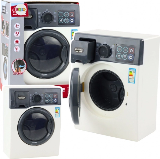 Machine à laver amusante avec panneau tactile et effets lumineux pour enfants