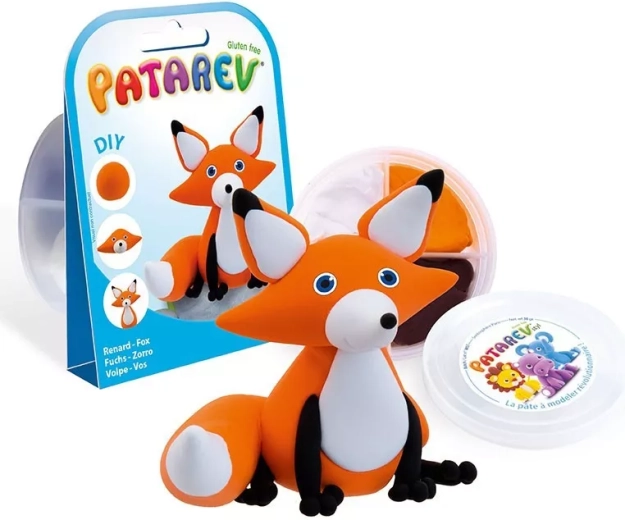 Sentosphere pâte à modeler Patarev de poche – renard