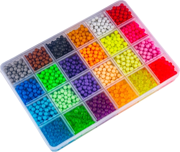 Organiseur pratique avec des perles en 24 couleurs