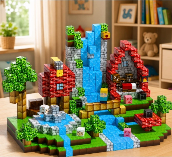 Assemblage magnétique – constructions stables sans effort
