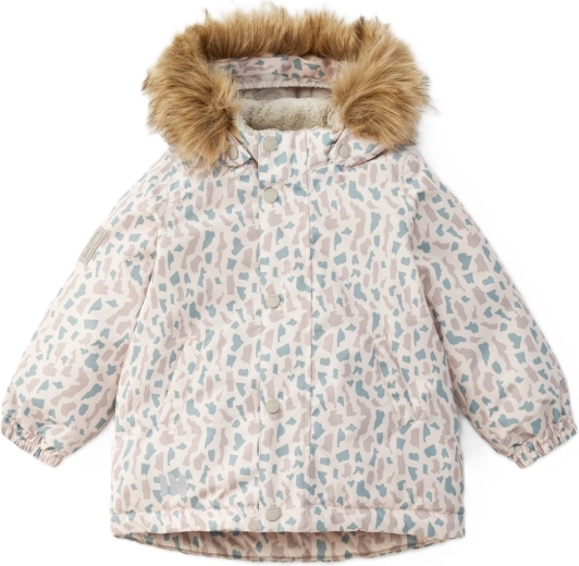 Veste d'hiver LEOKID Onni Frosty Flakes, taille 98