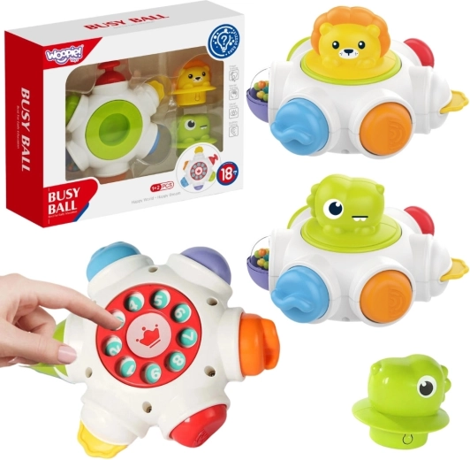 Fusée sensorielle éducative WOOPIE BABY 6 en 1