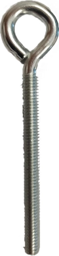 Œillet fileté fermé M4 4 × 40 mm, zingué (200 pièces)