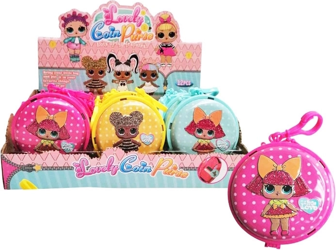 porte-monnaie Lovely avec motif de poupée