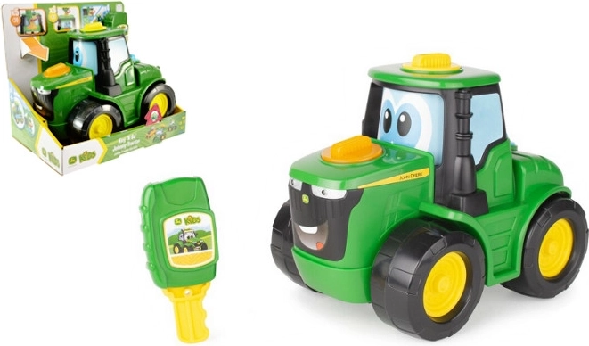 Tomy John Deere Tracteur Johnny à clé