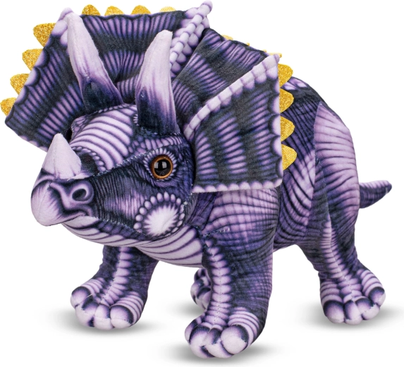 Dinosaure en peluche Triceratops 35 cm – debout