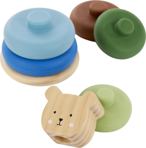 Anneaux en silicone souple pour une prise en main facile
