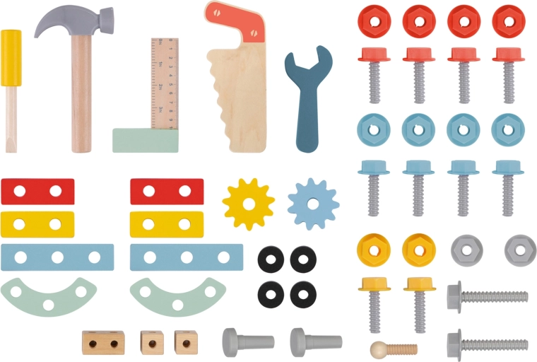 46 pièces pour les petits bricoleurs