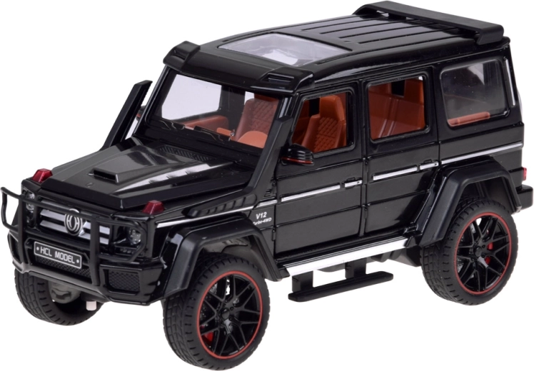 Carrosserie métallique au style tout-terrain