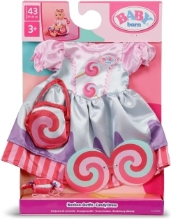 BABY born petite robe avec bonbons 43 cm