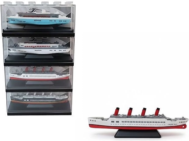 Statki – set de bateaux en boîte 12 cm (HX245)