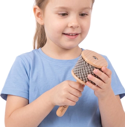 Instrument de musique pour enfants, kabassa avec perles Classic World