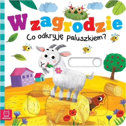 Dans l’enclos Que vais-je découvrir avec mon petit doigt ? livre interactif pour tout-petits