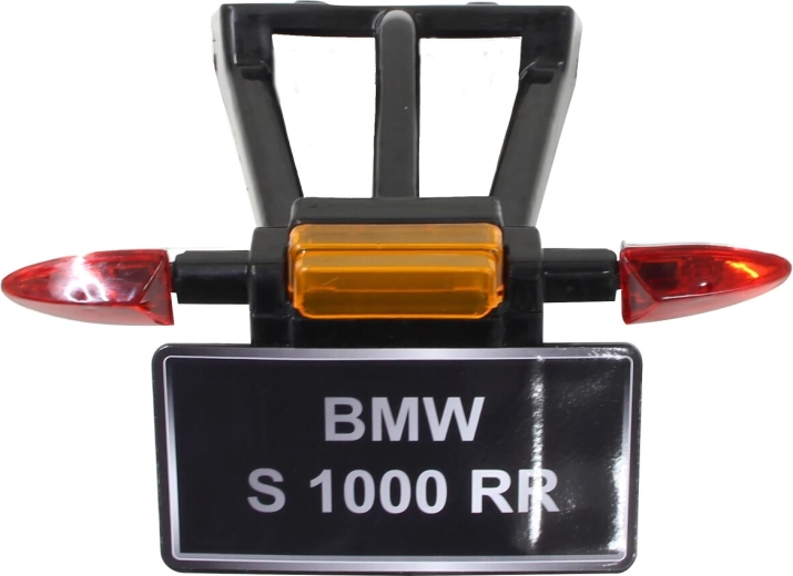 Support de plaque d'immatriculation Jamara avec clignotant pour moto électrique pour enfants BMW S1000RR