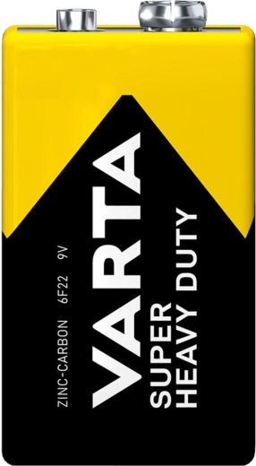 VARTA SuperLife 9V pile 6F22 zinc