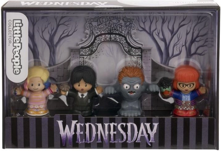 Ensemble de figurines Little People Wednesday 4 pièces