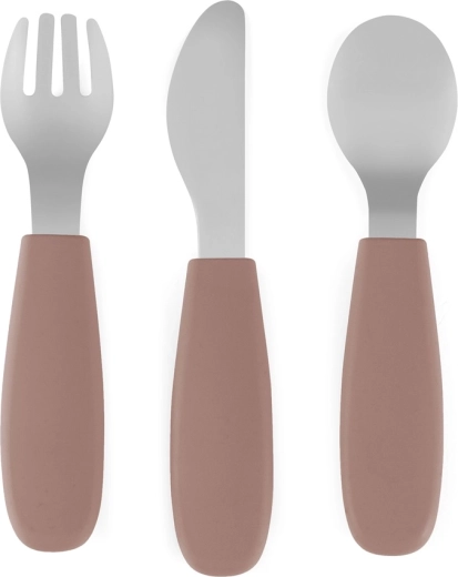 Petite&Mars set de couverts en acier inoxydable Take&Match Velvet Latte 12m+