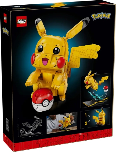 Modèle d’exposition iconique de Pikachu avec Poké Ball