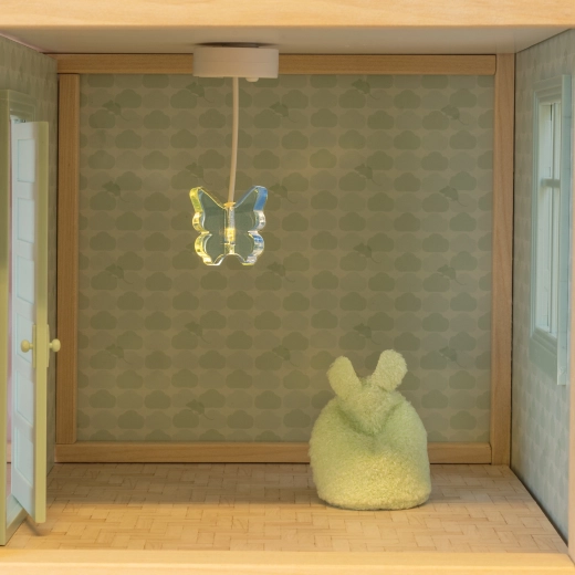 Éclairage LED papillon